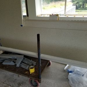 3 pieces. Granite countertops 12ft by 3ft